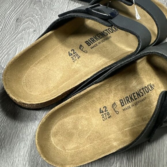 Birkenstock Arizona BS | Leather | Buckle | Arch Support | Black - Picture 4 of 6